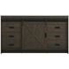 Austin 60 X 34 inch Expresso Bathroom Vanity Cabinet