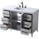 Millie 48 X 35 inch Grey Bathroom Vanity Cabinet