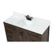 Grant 48 X 19 X 34 inch Expresso Vanity Sink Set