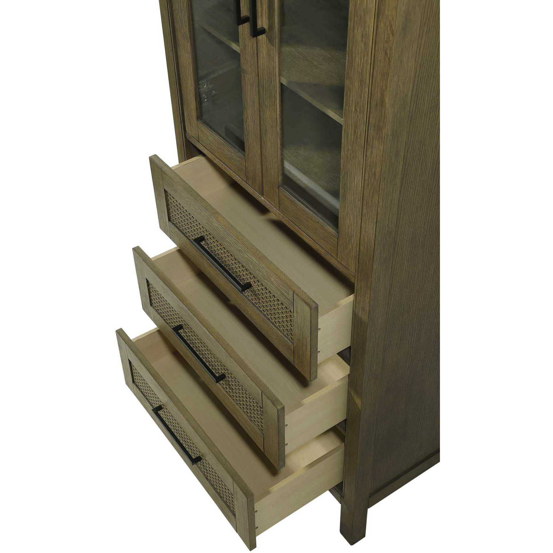 Alina Hazel Oak Bathroom Storage Cabinet