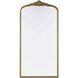Naomi 72 X 36 inch Antique Brass Mirror