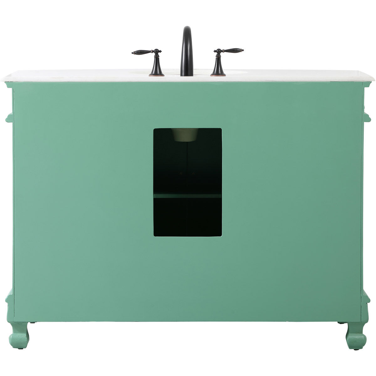 Clarion 48 X 22 X 36 inch Vintage Mint Vanity Sink Set