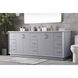 Hayes 84 X 22 X 35 inch Grey Vanity Sink Set