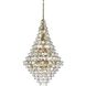 Adaline 38 Light 36 inch Satin Gold Chandelier Ceiling Light