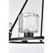Cadence 6 Light 26 inch Black Chandelier Ceiling Light