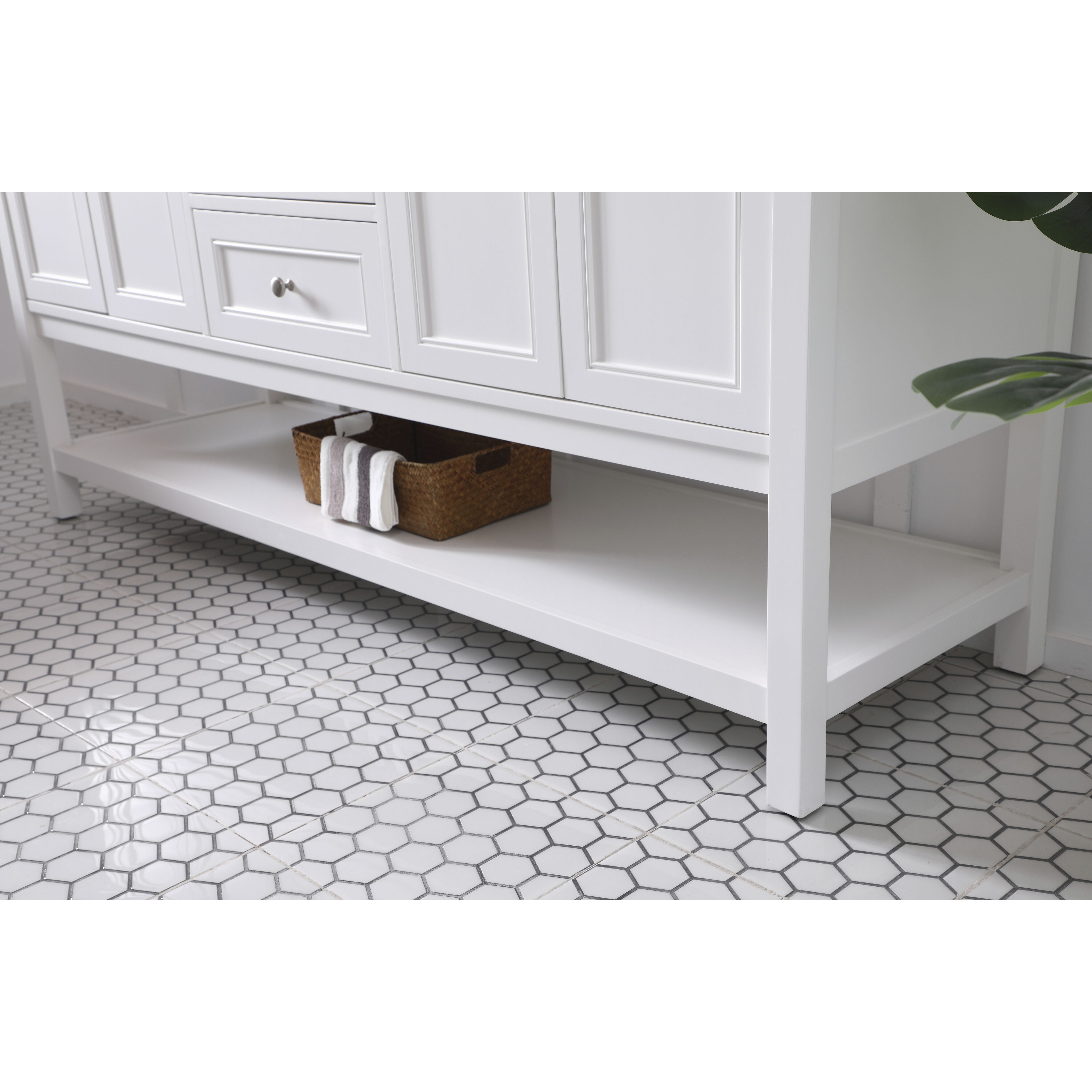 Metropolis 72 X 22 X 33.75 inch White Vanity Sink Set