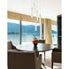 Aurora 5 Light 16 inch Chrome Pendant Ceiling Light