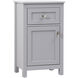 Adian Grey Bathroom Storage Cabinet