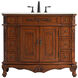 Danville 42 X 21 X 36 inch Teak Vanity Sink Set