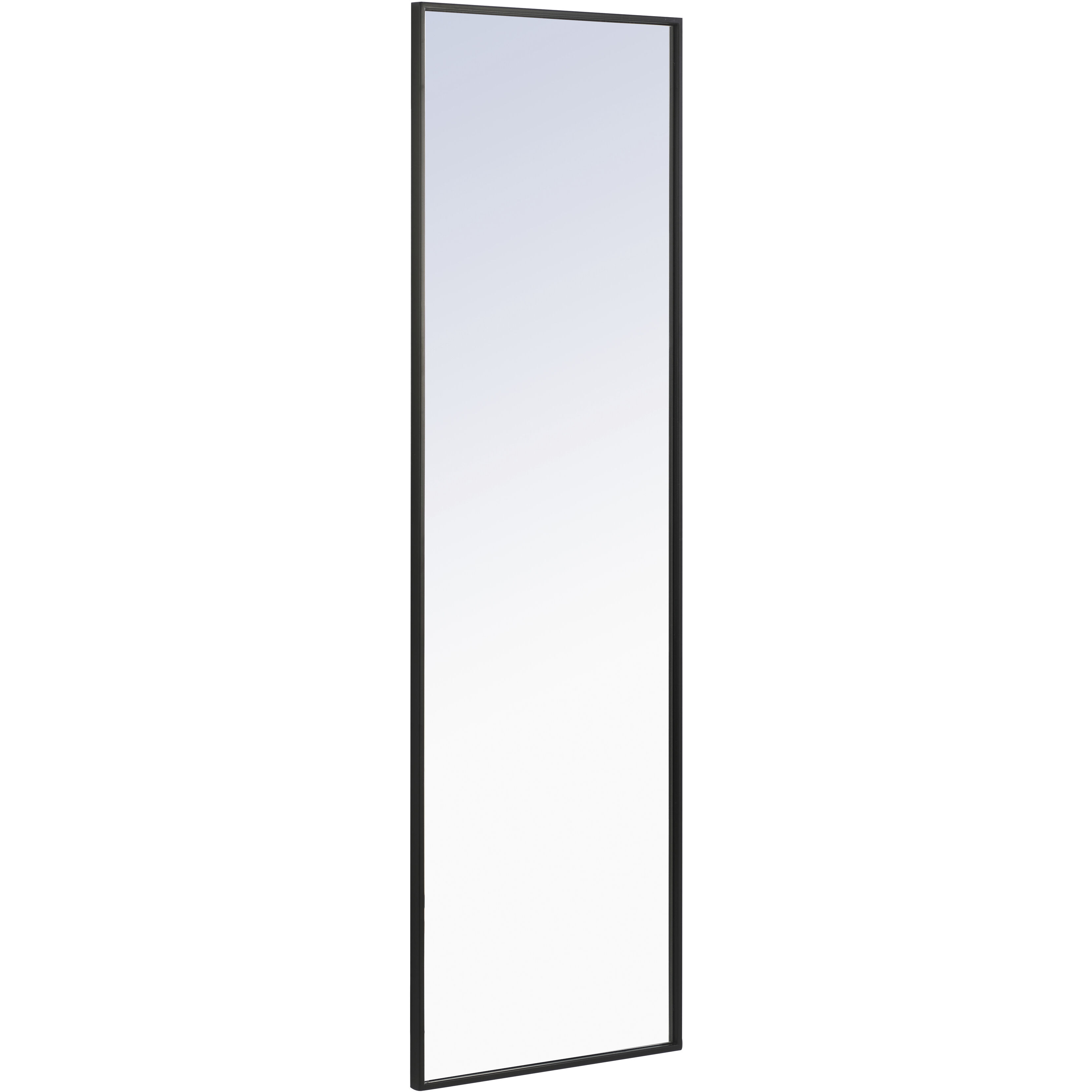 Monet 60 X 18 inch Black Wall Mirror