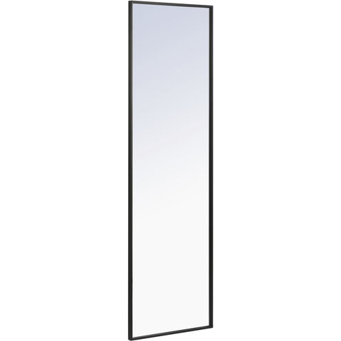 Monet 60 X 18 inch Black Wall Mirror