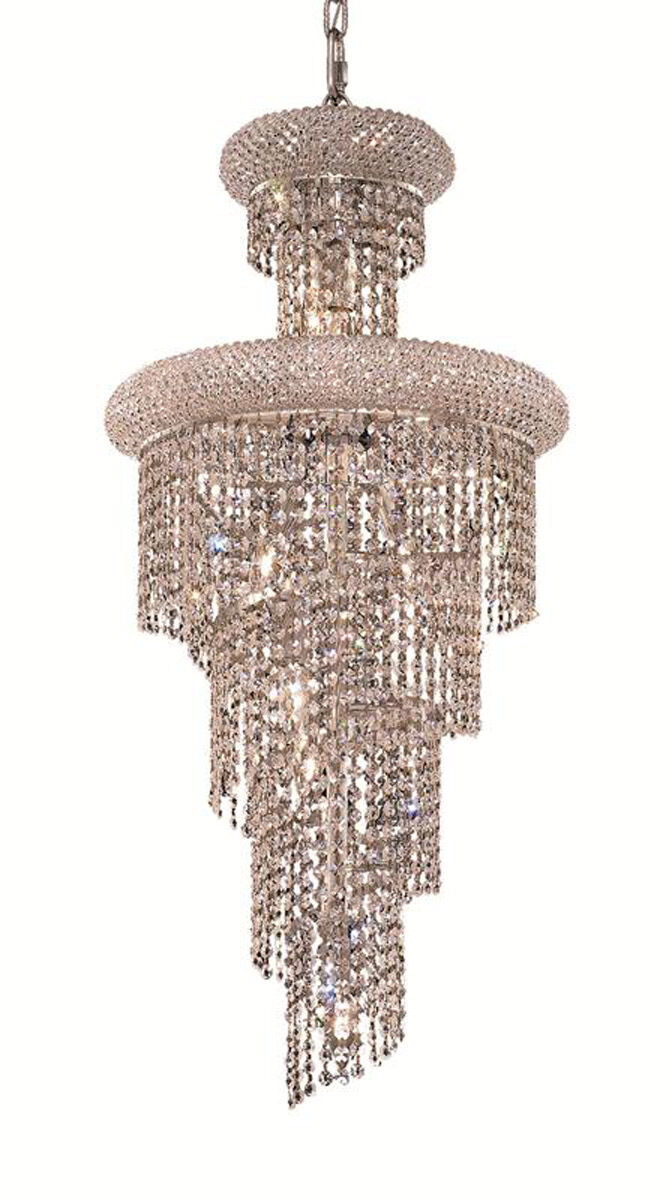 Spiral 5 light chandelier best sale