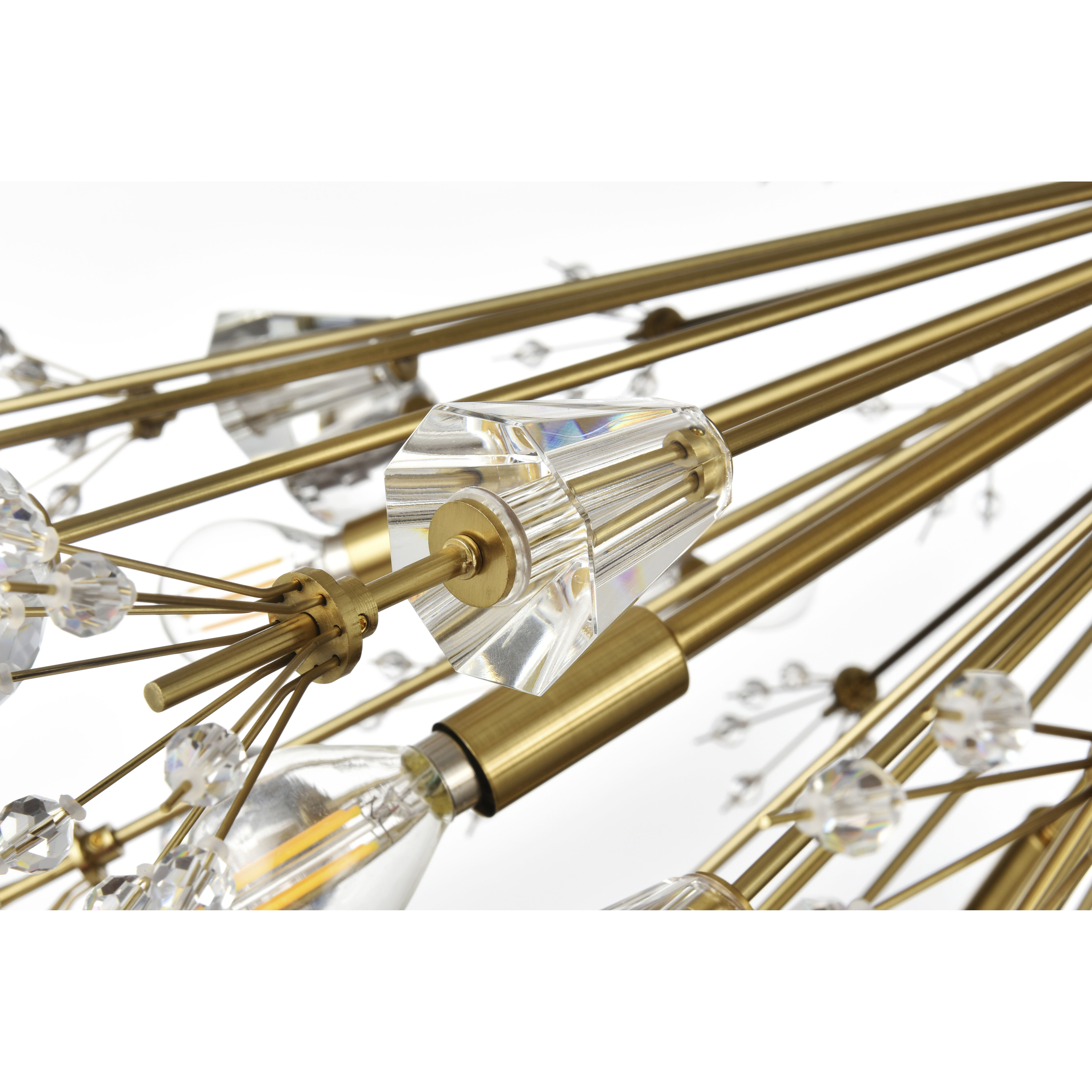 Vera 24 Light 36 inch Gold Pendant Ceiling Light