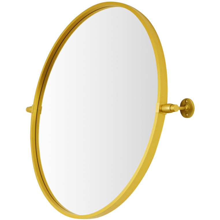Everly 24 X 24 inch Gold Mirror