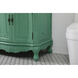 Danville 72 X 21 X 36 inch Vintage Mint Vanity Sink Set
