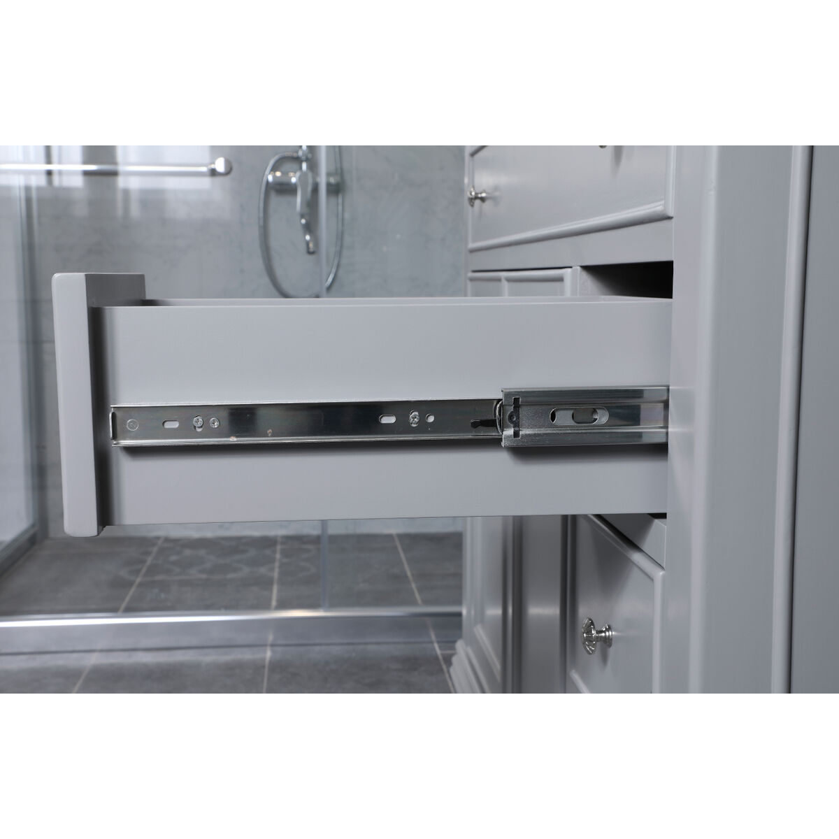 Otto 42 X 21 X 35 inch Grey Vanity Sink Set