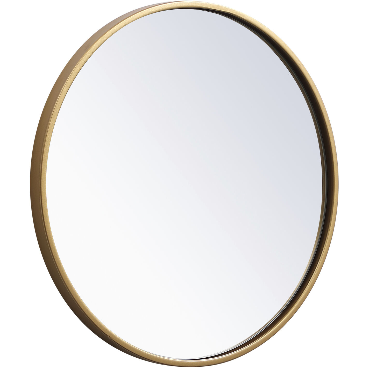 Eternity 18 X 18 inch Brass Wall Mirror