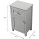 Adian Grey Bathroom Storage Cabinet