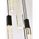 Weston 16 Light 30 inch Black Pendant Ceiling Light