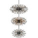 Vera 100 Light 25.5 inch Black Chandelier Ceiling Light