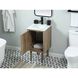 Cyrus 19 X 18 X 33.5 inch Natural Oak Vanity Sink Set