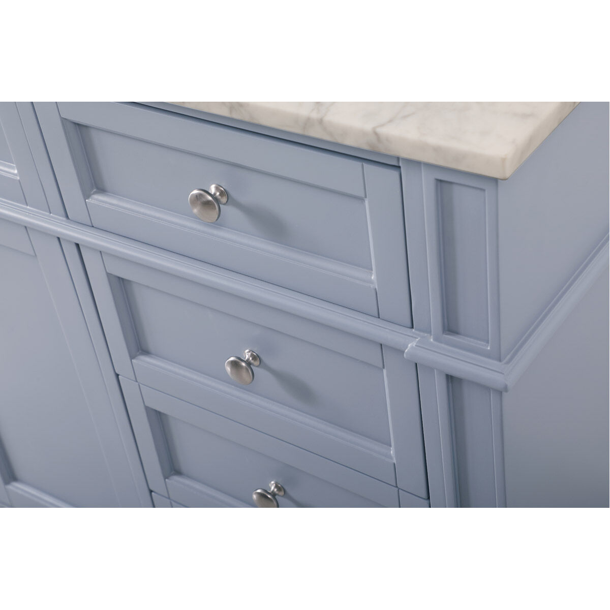 Park Avenue 60 X 22 X 35 inch Grey Vanity Sink Set