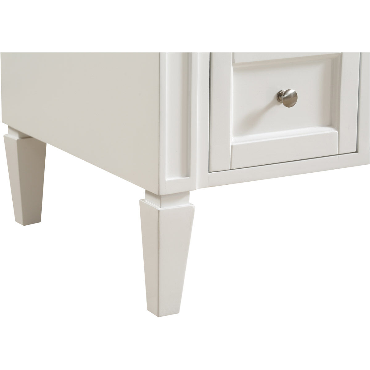 Park Avenue 48 X 35 inch White with Carrara White Marble Vanity Set