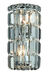 Maxime 2 Light 6 inch Chrome Wall Sconce Wall Light in Royal Cut 
