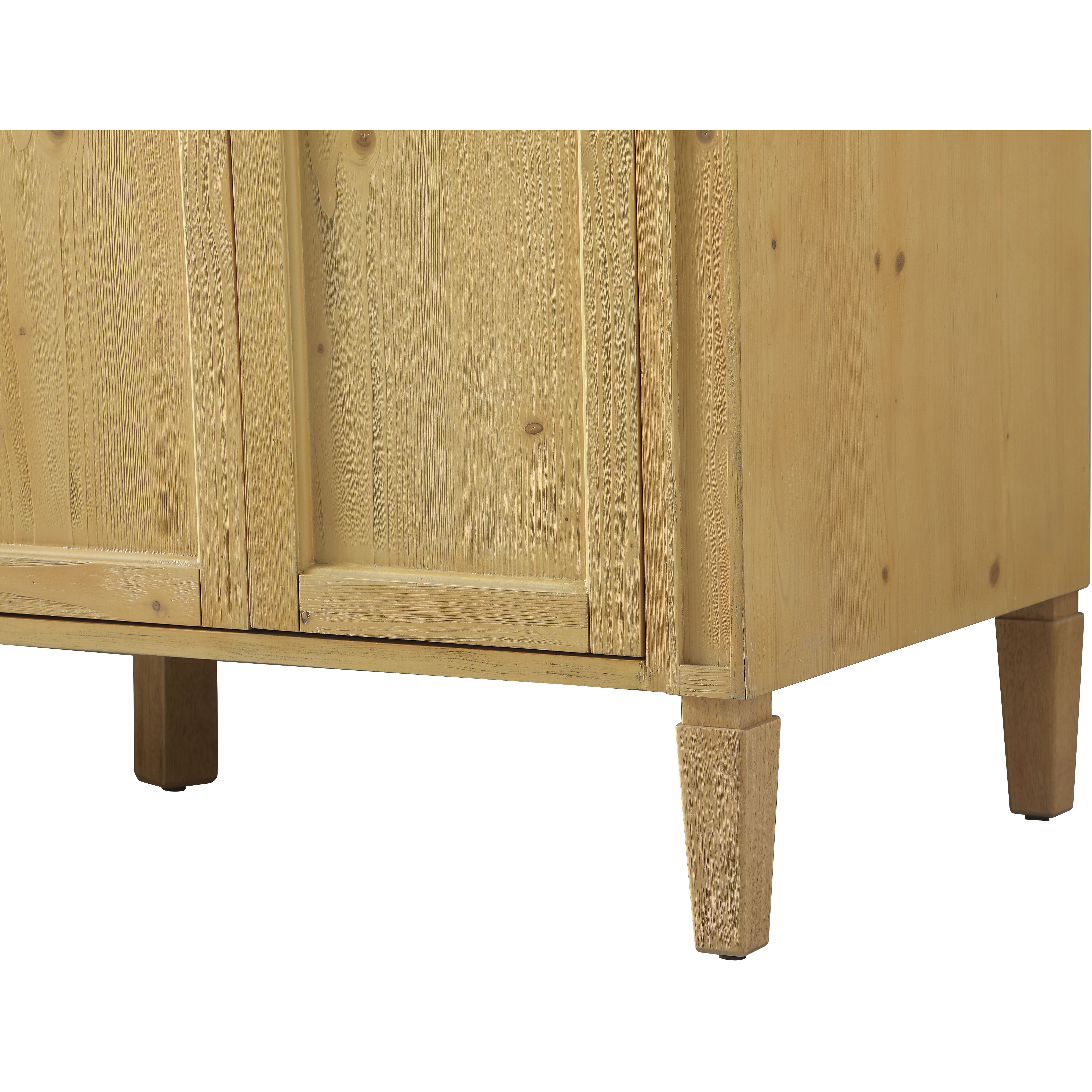 Park Avenue 72 X 21.5 X 35 inch Natural Wood Vanity Sink Set