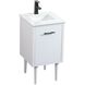 Cyrus 19 X 18 X 33.5 inch White Vanity Sink Set