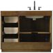 Chase 42 X 34 inch Linen Oak Bathroom Vanity Cabinet
