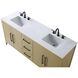 Millie 72 X 35 inch Honey Brown Bathroom Vanity Cabinet