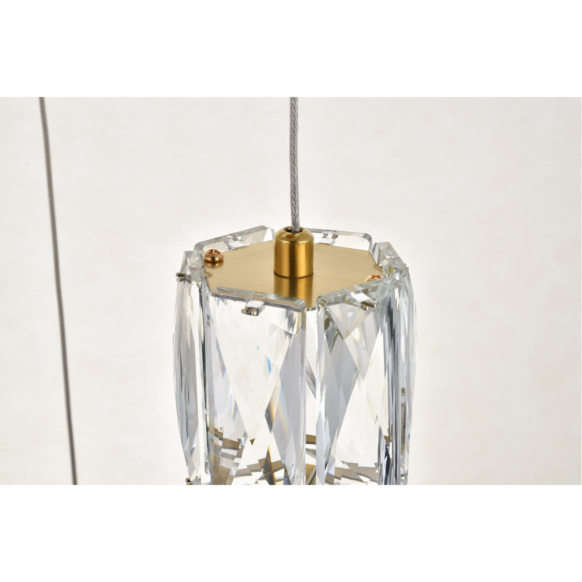 Polaris LED 28 inch Gold Pendant Ceiling Light