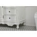 Danville 60 X 21 X 36 inch Antique White Vanity Sink Set