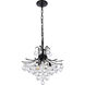 Toureg 6 Light 16 inch Black and Clear Pendant Ceiling Light