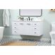 Cyrus 48 X 22 X 33.5 inch White Vanity Sink Set in Included