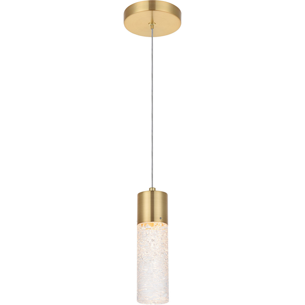 Constellation LED 5 inch Gold Pendant Ceiling Light