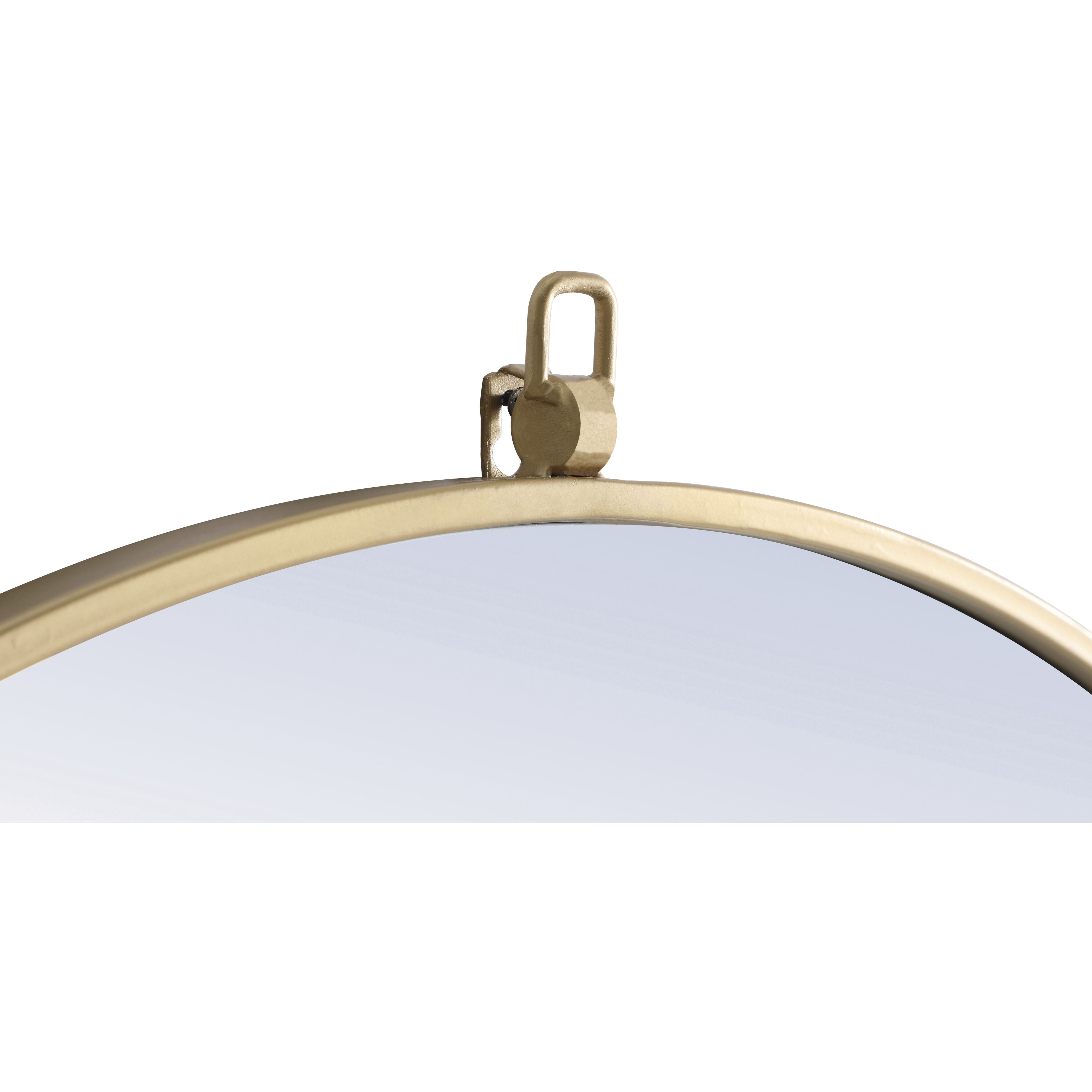 Eternity 24 X 24 inch Brass Wall Mirror