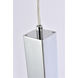 Weston 3 Light 32 inch Chrome Pendant Ceiling Light
