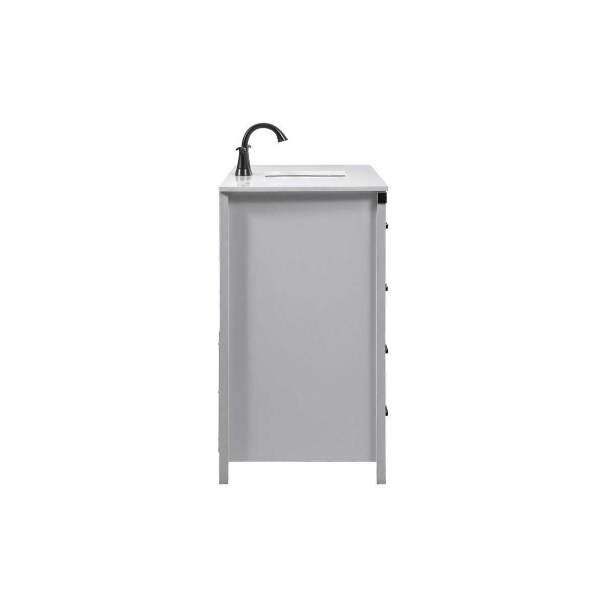 Grant 48 X 19 X 34 inch Grey Vanity Sink Set in Not Included