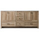 Soma 72 X 19 X 34 inch Natural Oak Vanity Sink Set