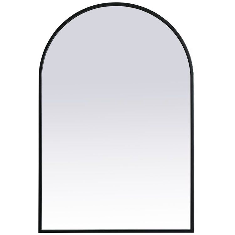 Ayra 36 X 24 inch Black Mirror