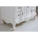 Oakland 42 X 22 X 36 inch Antique White Vanity Sink Set