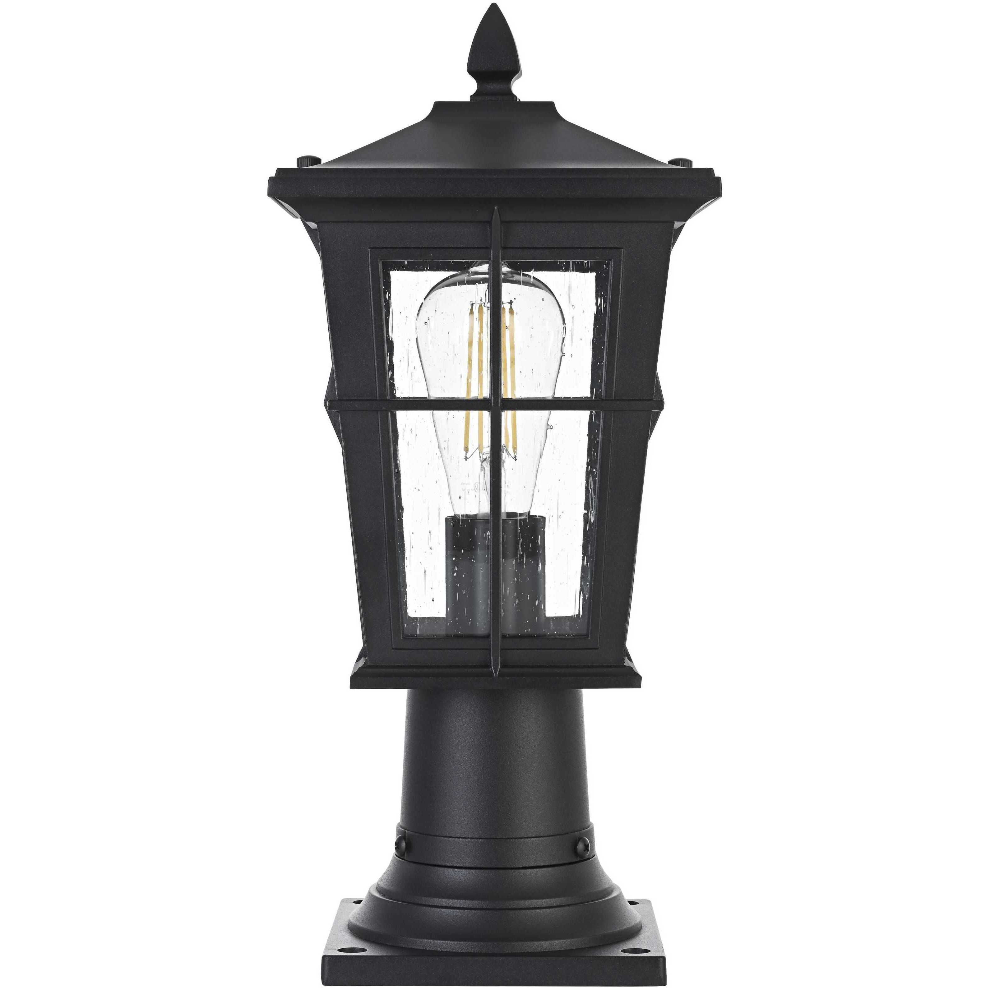 Bodine 1 Light 16 inch Black Outdoor Post Light