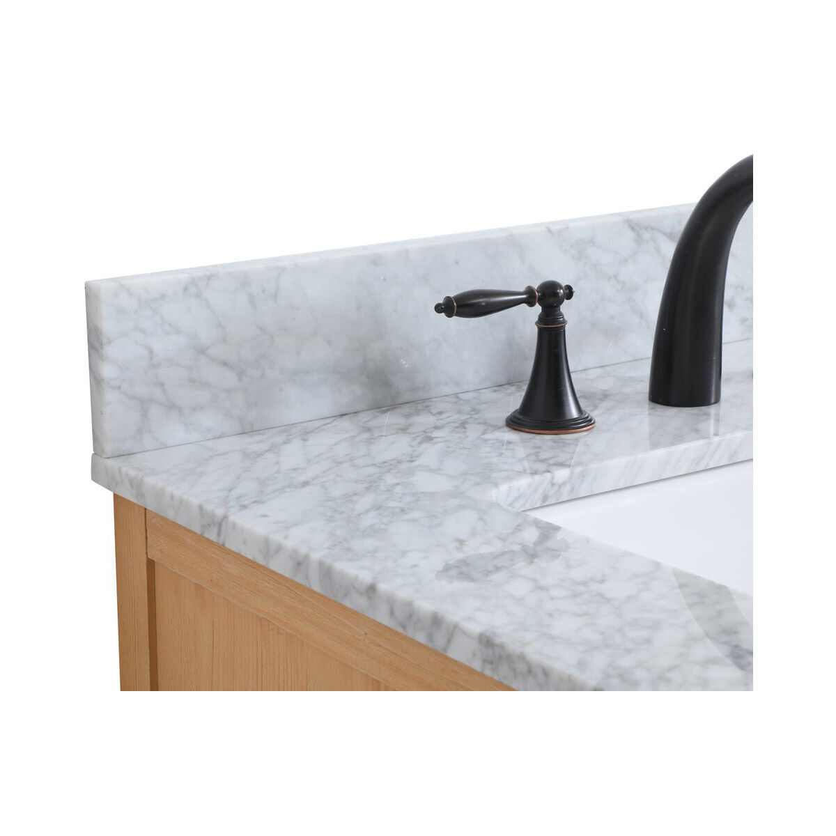 Franklin 36 X 22 X 35 inch Natural Wood Bathroom Vanity Cabinet