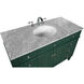 Park Avenue 48 X 22 X 35 inch Green Vanity Sink Set