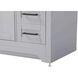 Remington 48 X 35 inch Grey Bathroom Vanity Cabinet