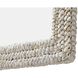 Marlowe 36 X 24 inch Linen White Mirror