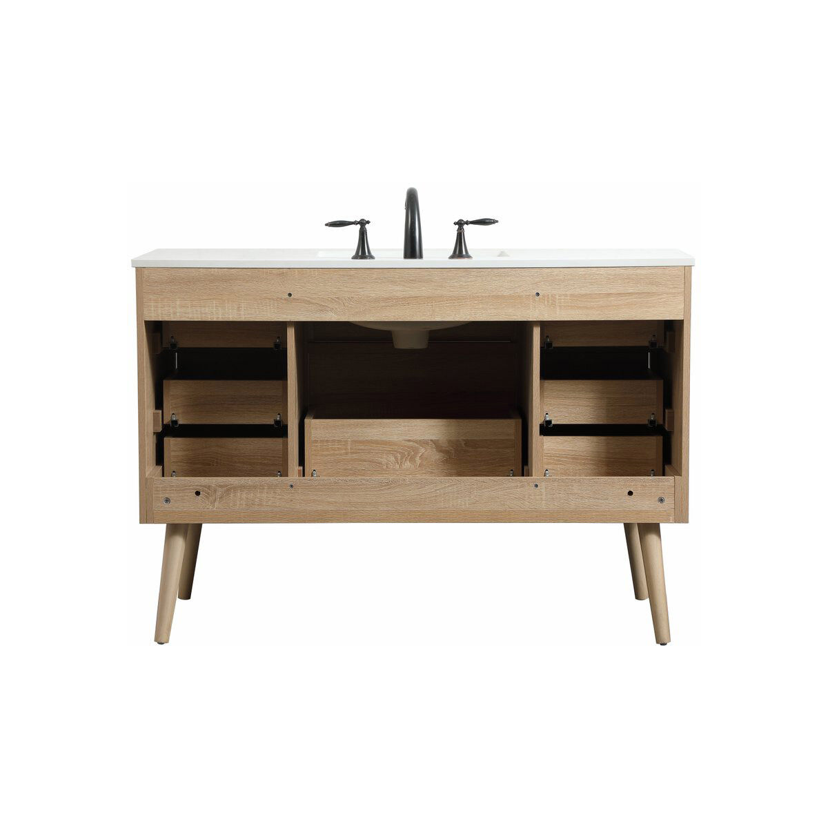 Boise 48 X 22 X 33.5 inch Mango Wood Vanity Sink Set in Not Included