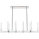 Noemi 10 Light 12 inch Chrome Pendant Ceiling Light